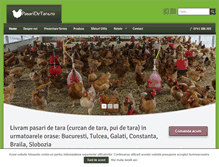 Tablet Screenshot of pasaridetara.ro